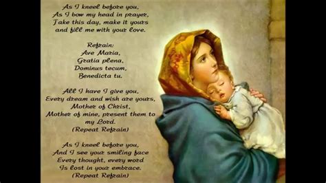 As I Kneel Before You (Ave Maria) .